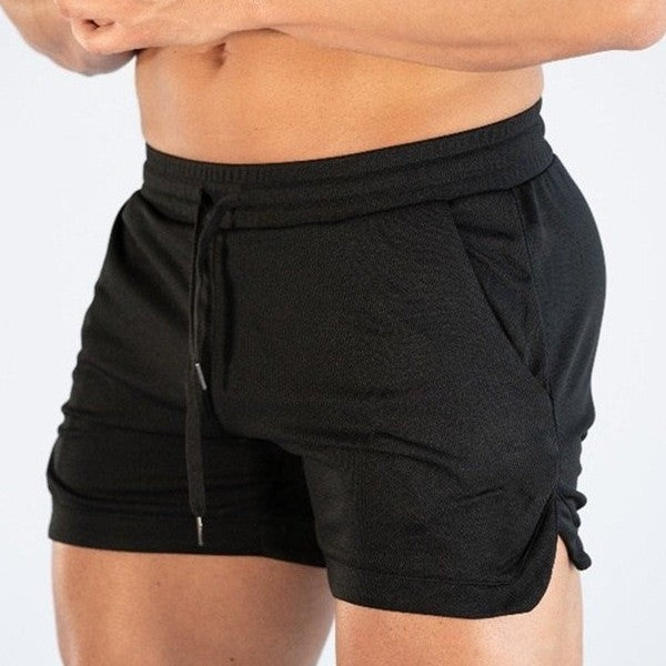 Mens Quick-Dry Fitness Training Shorts