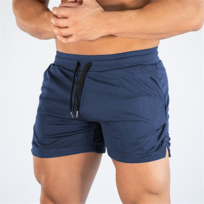 Mens Quick-Dry Fitness Training Shorts