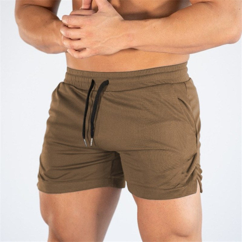 Mens Quick-Dry Fitness Training Shorts